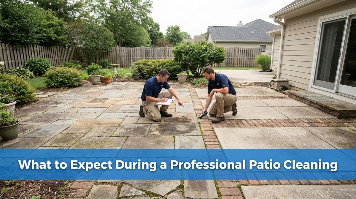 Blog post What To Expect During a Professional Patio Cleaning Walkthrough image
