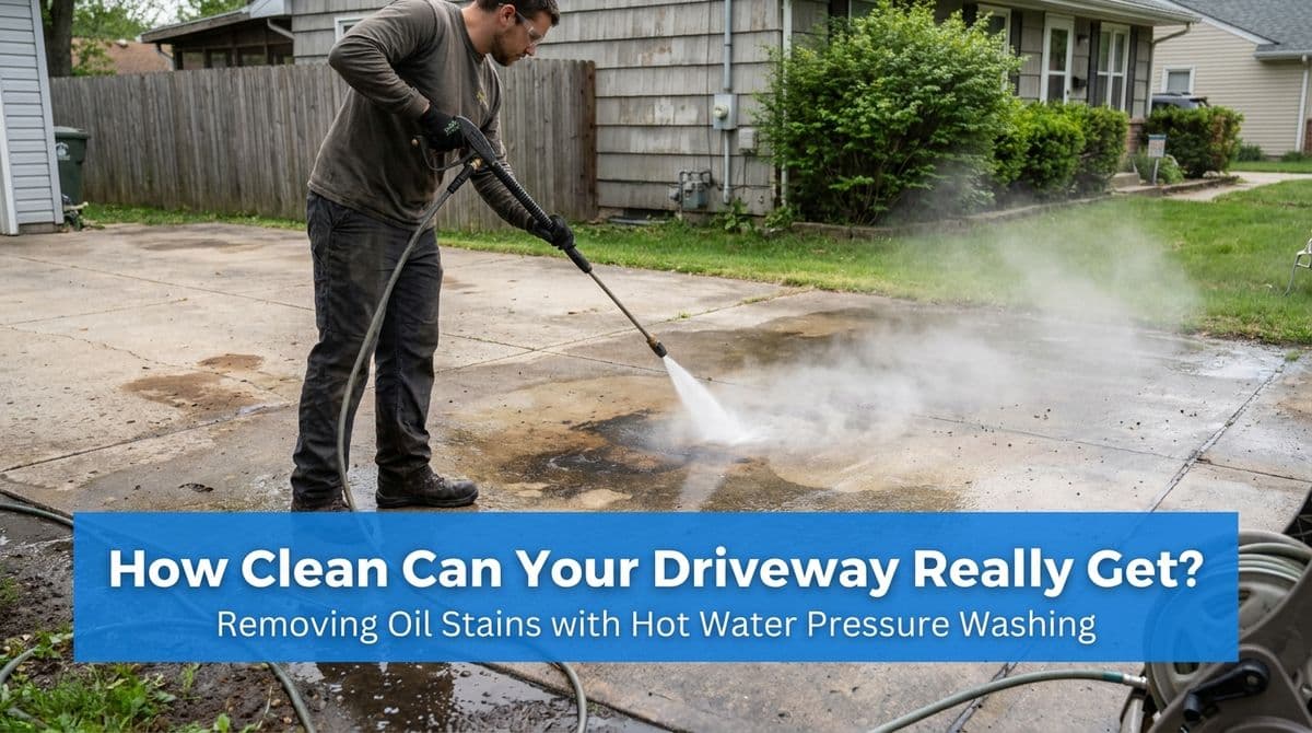 Blog post How Clean Can Your Oil-Stained Driveway Really Get? image