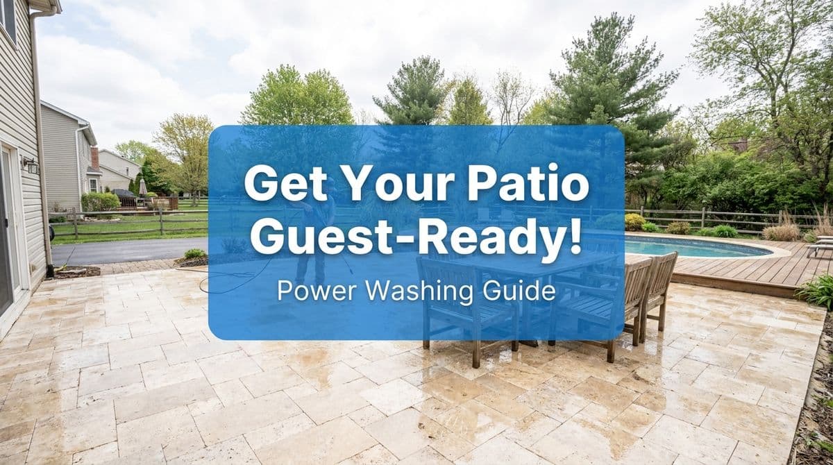 Blog post How to Get Your Patio Guest‑Ready with Power Washing image