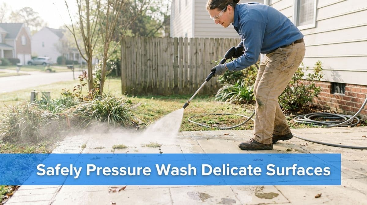Featured post - How We Safely Pressure Wash Delicate Home Surfaces