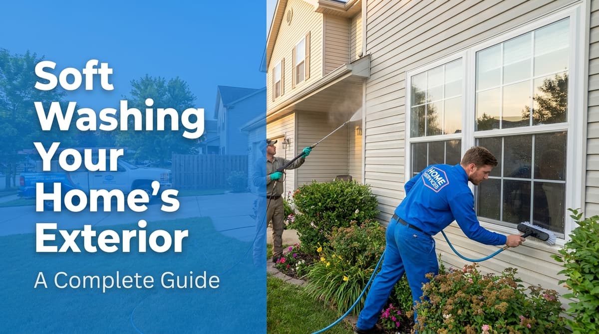 Blog post Soft Washing Your Home’s Exterior & Windows: A Guide image